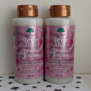 2 x Tree Hut Foaming Gel Wash - Merry Mint